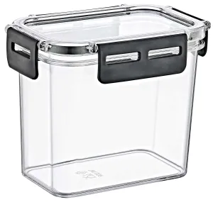 Clear Rectangular Food Storage Container, Transparent, BPA-Free, 1200ml 800ml