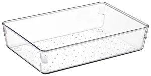 Clear Modular Organizer for Kitchen Drawers, Customizable Storage Container