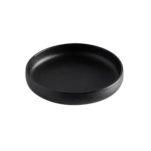 Deep Stoneware Dish - Black 20.8x20.8x4 cm