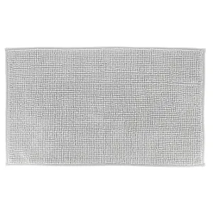 Microfiber Mat Grey 45x75 cm Quick-Dry Bath Rug for Home