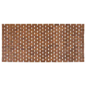 Anti Slippery Mat Bamboo Non-Slip Grating 45x100cm Humidity Resistant
