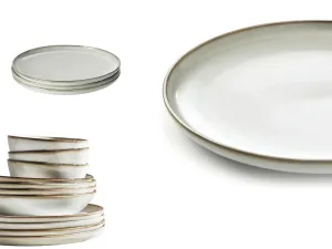 Sandy Glazed Gray Dinner Plate 25 cm