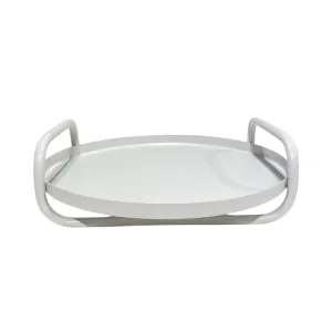 Metal Stand with Tray - Decorative Serving Tray