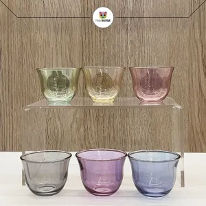 Handmade Colored Glass Coffee Cup