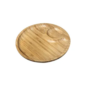 Bamboo Round 2 Section Platter