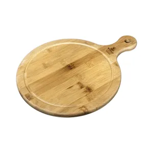 Bamboo Serving Board with Handle, 33x43.5 cm