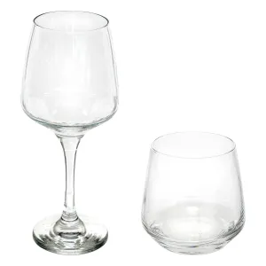 Elaya Glassware Set 12-Piece Collection