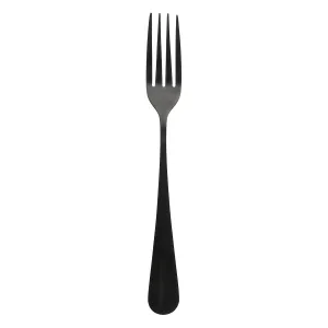 Shadow Black Stainless Steel Fork Set - 4 Pcs