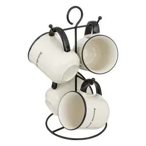 Rack With Mugs Alix 20cl