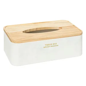 Tissue Box Lea - Stylish Polyresin Organizer