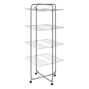 Drying Rack Tower 4-Tier Metal Frame