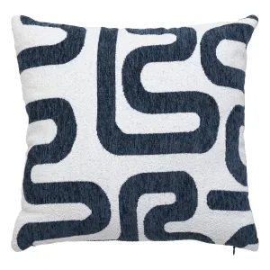 Jacquard Cushion "Safina" with Velvet Back