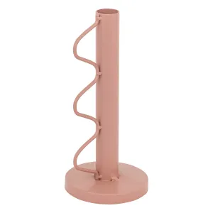 Candle Holder 'Wavy Bliss' with Modern Metal Design