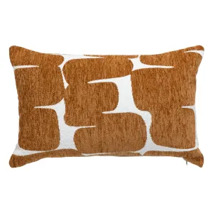 Cushion Cover Jeni Chenille, Curved Patterns