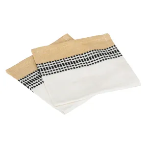 Set of 2 "Dolly" Napkins with Trendy Colors