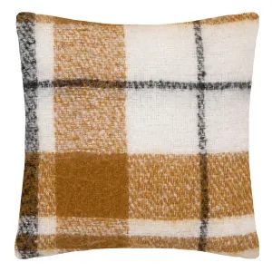 Tartan Plaid Cushion, 100% Polyester, 45x45cm