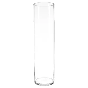 Cylinder Glass Vase Minimalist Design