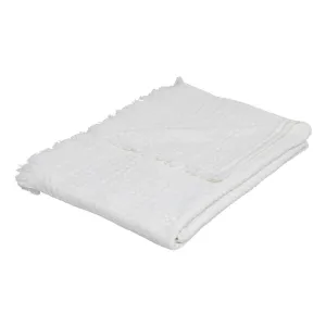 Widdy Cotton Waffle Throw Blanket