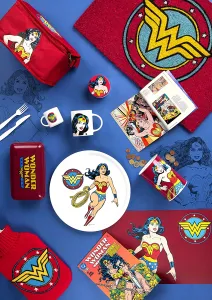Wonder Woman Cooler Bag with Adjustable Strap, Waterproof Lining, 10L or 7L