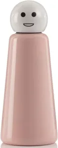 Skittle Bottle Original 500ml Stainless Steel Kids Water Bottle Pink Smile