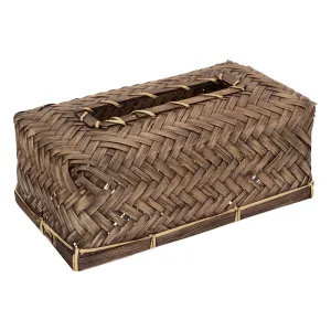 Jiling Bamboo & Rattan Tissue Box Cover