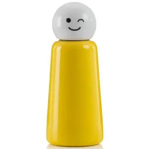 Skittle Bottle Mini Stainless Steel 300ml Yellow Wink Kids Water Bottle
