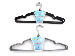 Iron Hanger 10pcs - Stainless Steel Non-Slip Clothes Hangers