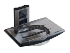 Acrylic & ABS Soap Dish with Wall Mount