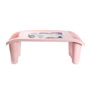 Multipurpose Kid's Table with Storage, Lightweight Plastic Lap Desk