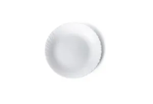 "Wave" Dessert Plate, Scratch Resistant & Microwave Safe