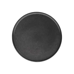 Dessert Terre Inc Plate - Black Gres, 21cm