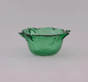 Handmade Colorful Glass Serving Bowl