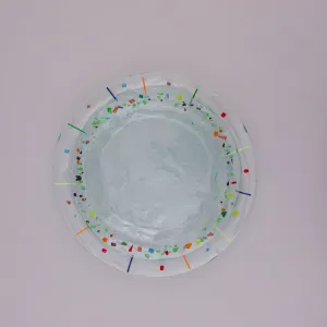 Handmade Mosaic Glass Serving Plate