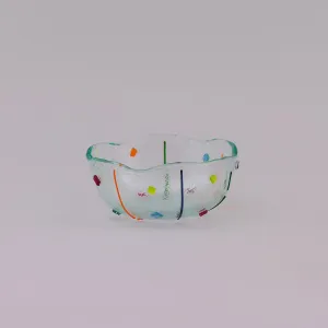 Handmade Colorful Mosaic Glass Bowl