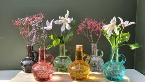 Lille Bottle Stained Glass Vase