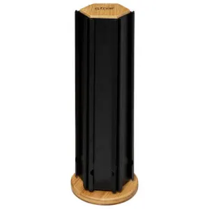 Caps Holder Espresso Nera - 60 Capacity Bamboo Iron