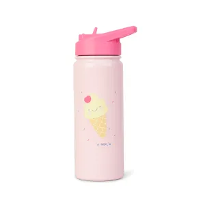 Saro Thermos bottle with straw- Ice cream