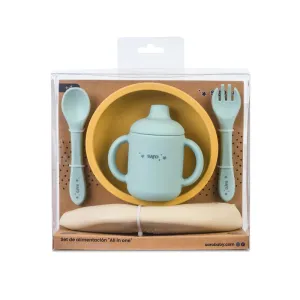 Saro Food & Fun 5 pcs set- Mustard