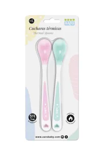 Saro Thermal spoons set- Pink