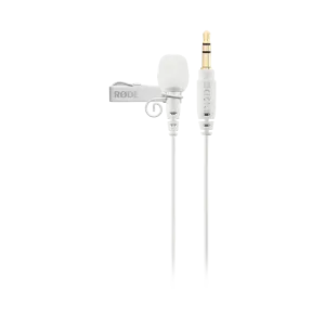 Professional Lavalier Microphone - White