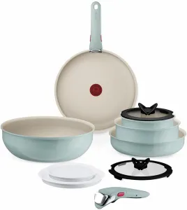 Tefal Ingenio Green 11-Piece Non-Stick Cookware Set