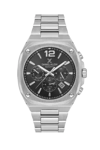 Daniel Klein Exclusive DK.1.14215-2 Dark Grey Dial Silver Stainless Steel Watch