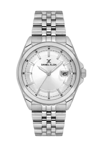 Daniel Klein DK.6.14205-1 Silver Dial Silver Stainless Steel Watch