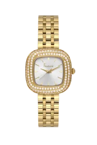 Freelook FL.1.10520-2 Silver White Dial Gold-Tone Stainless Steel Watch