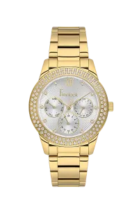 Freelook FL.1.10527-2 Silver Dial Gold-Tone Stainless Steel Watch
