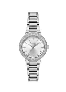Freelook FL.1.10438-1 Silver Dial Silver-Tone Stainless Steel Watch
