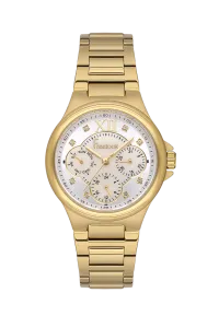 Freelook FL.1.10423-2 Silver White Dial Gold-Tone Stainless Steel Watch