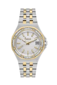 Freelook FL.1.10451-4 Silver Dial Two-Tone Gold & Silver Stainless Steel Watch