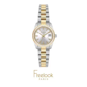 Freelook FL.4.10022-3 Silver Dial Two-Tone Gold & Silver Stainless Steel Watch