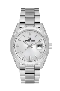 Daniel Klein DK.1.14137-1 Silver Dial Silver Stainless Steel Watch